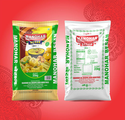 House of manohar - Barisk besan bulk packing 35kg